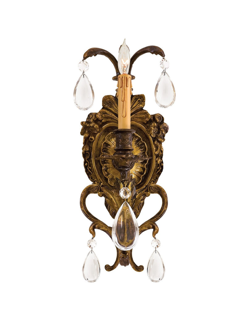 Metropolitan - N2144 - One Light Wall Sconce - Metro - Oxidated Brass