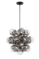 Metropolitan - N5365-605 - 25 Light Pendant - Neveh - Gun Metal