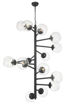 Minka-Lavery - 1894-66A - 15 Light Pendant - Millikan - Coal