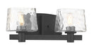 Minka-Lavery - 2232-66A - Two Light Bath Vanity - Drysdale - Coal Black