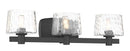 Minka-Lavery - 2233-66A - Three Light Bath Vanity - Drysdale - Black Coal