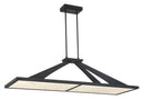 Minka-Lavery - 2685-66-L - LED Island Chandelier - Stiles - Sand Coal Black