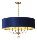 Minka-Lavery - 3487-923 - Six Light Pendant - Van Noord - Oxidized Aged Brass