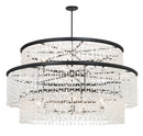 Minka-Lavery - 6709-66 - 14 Light Chandelier - Shimmering Elegance - Sand Coal Black