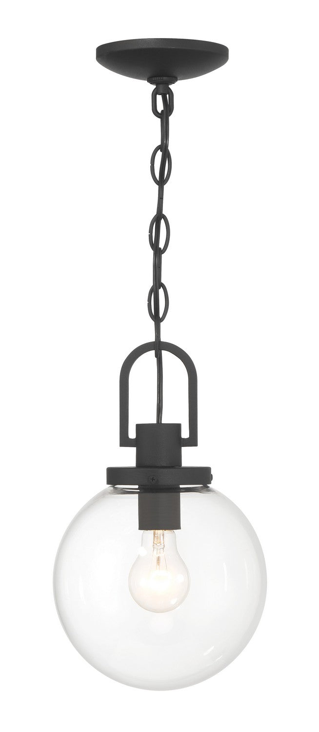 Minka-Lavery - 73364-66 - One Light Outdoor Pendant - Wenston - Sand Coal