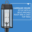 Hinkley - 10661BK-BU - LED Post Mount - Campbell - Black