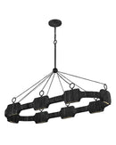 Hinkley - 34107CBK - LED Linear Pendant - Raffi - Carbon Black