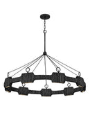 Hinkley - 34108CBK - LED Chandelier - Raffi - Carbon Black