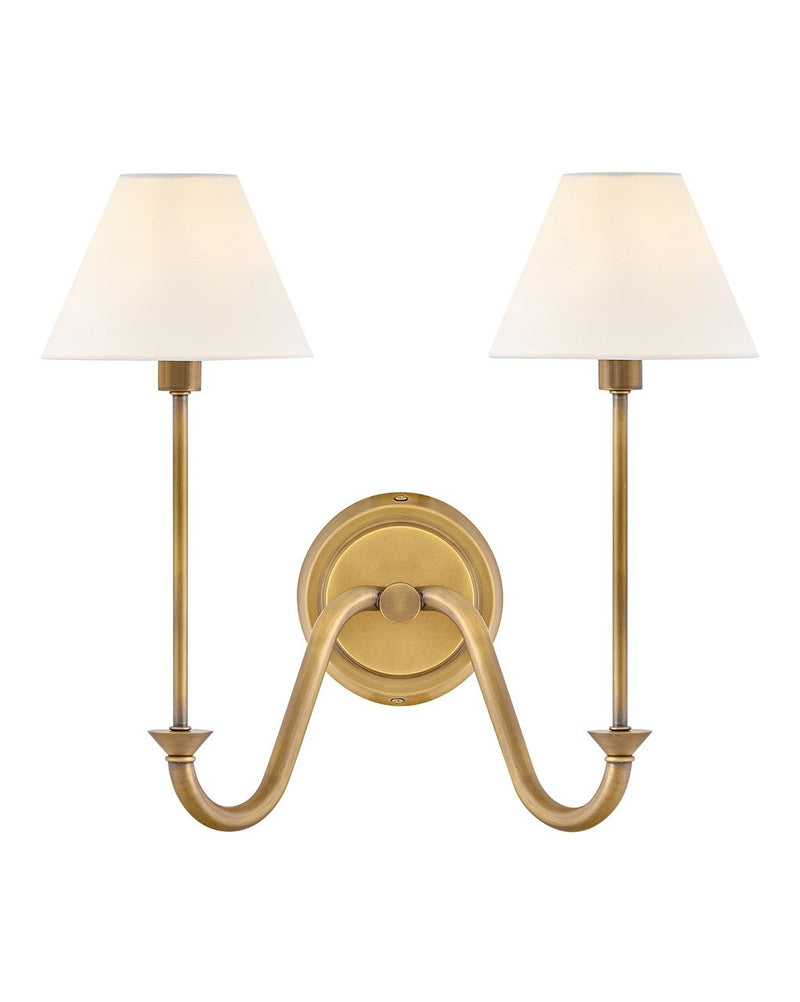 Hinkley - 45162HB - LED Wall Sconce - Greta - Heritage Brass