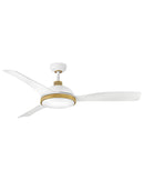 Hinkley - 906556FMW-LDD - 56"Ceiling Fan - Alba - Matte White