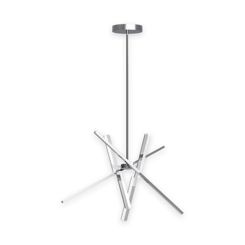 Artcraft Canada - AC7708CH - LED Pendant - Stix - Chrome