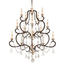 Troy Lighting - F3517-PZ/DG - 15 Light Chandelier - Bordeaux - Parisian Bronze