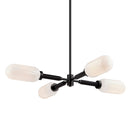 Troy Lighting - F7355-AN - Four Light Chandelier - Annex - Anodized Black