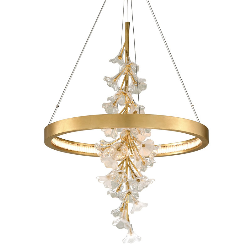 Corbett Lighting - 268-71-GL - LED Chandelier - Jasmine - Gold Leaf