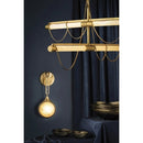 Corbett Lighting - 465-01-VGL - LED Wall Sconce - Riviere - Vintage Gold Leaf