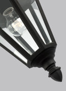 Generation Lighting - 6025-12 - One Light Outdoor Pendant - Brentwood - Black
