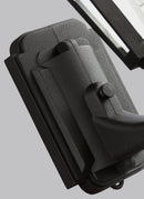 Generation Lighting - 8824-12 - One Light Outdoor Wall Lantern - Brentwood - Black