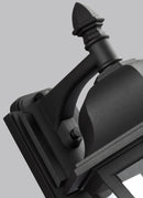 Generation Lighting - 8825-12 - One Light Outdoor Wall Lantern - Brentwood - Black