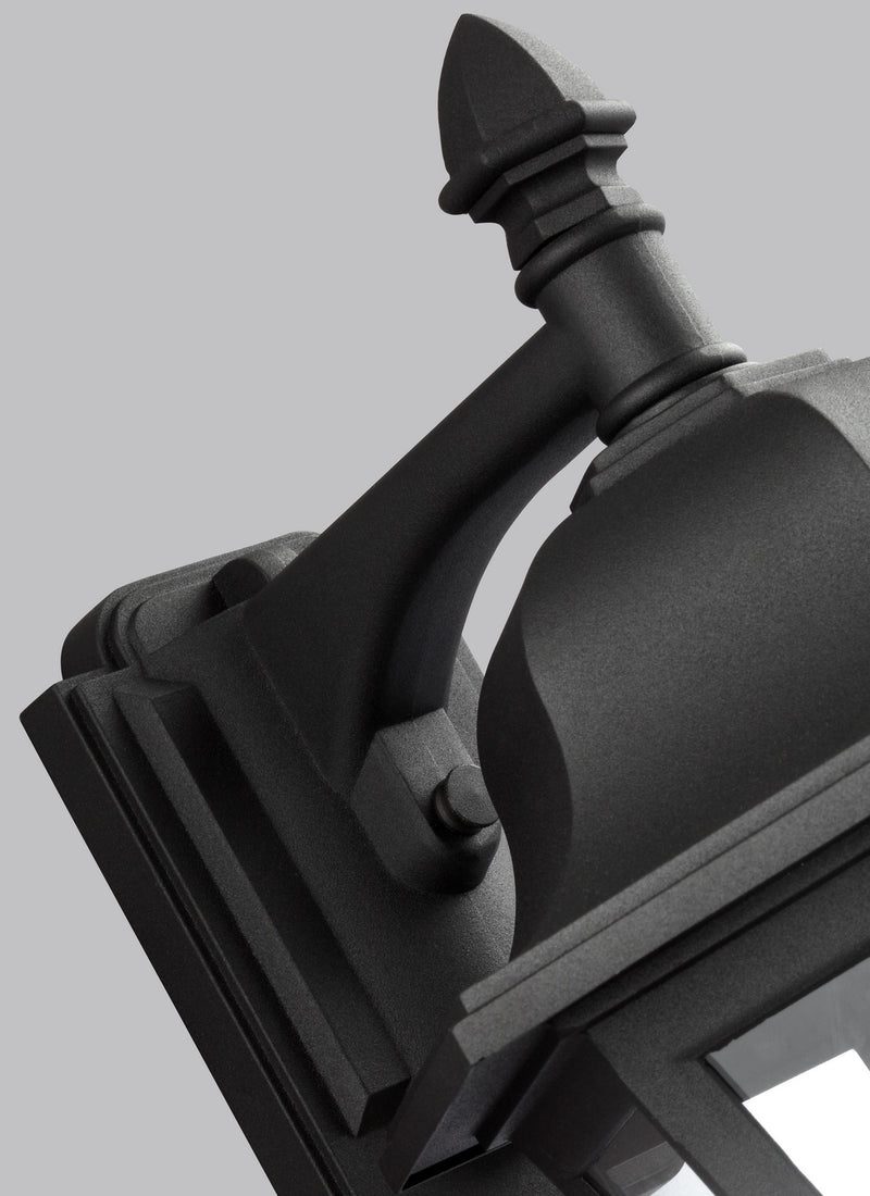 Generation Lighting - 8825-12 - One Light Outdoor Wall Lantern - Brentwood - Black