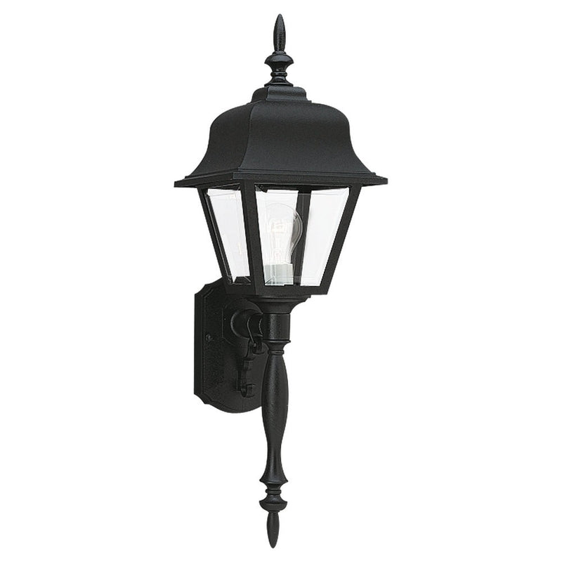 One Light Outdoor Wall Lantern<br /><span style="color:#4AB0CE;">Entrega: 17-18 semanas en USA</span><br /><span style="color:#4AB0CE;font-size:60%;">PREGUNTE POR ENTREGA EN PANAMA</span><br />Collection: Polycarbonate Outdoor<br />Finish: Black