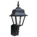 Generation Lighting - 8765-12 - One Light Outdoor Wall Lantern - Polycarbonate Outdoor - Black
