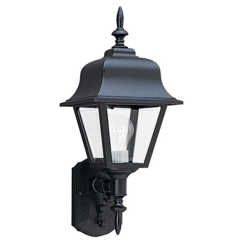 Generation Lighting - 8765-12 - One Light Outdoor Wall Lantern - Polycarbonate Outdoor - Black