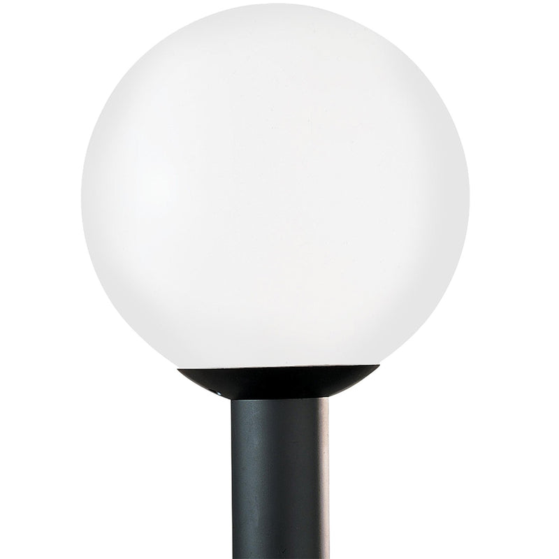 Generation Lighting - 8254-68 - One Light Outdoor Post Lantern - Outdoor Globe - White Plastic