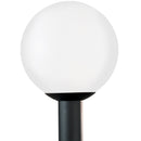Generation Lighting - 8252-68 - One Light Outdoor Post Lantern - Outdoor Globe - White Plastic