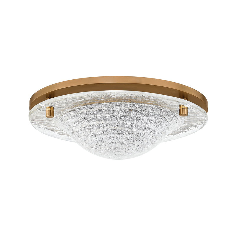 Troy Lighting - C2714-PBR - LED Flush Mount - Halston - Patina Brass