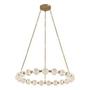 LED Chandelier<br /><span style="color:#4AB0CE;">Entrega: 4-10 dias en USA</span><br /><span style="color:#4AB0CE;font-size:60%;">PREGUNTE POR ENTREGA EN PANAMA</span><br />Collection: Marni<br />Finish: Natural Brass