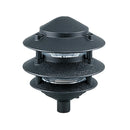 Generation Lighting - 9226-12 - One Light Outdoor Path Light - Landscape Lighting - Black