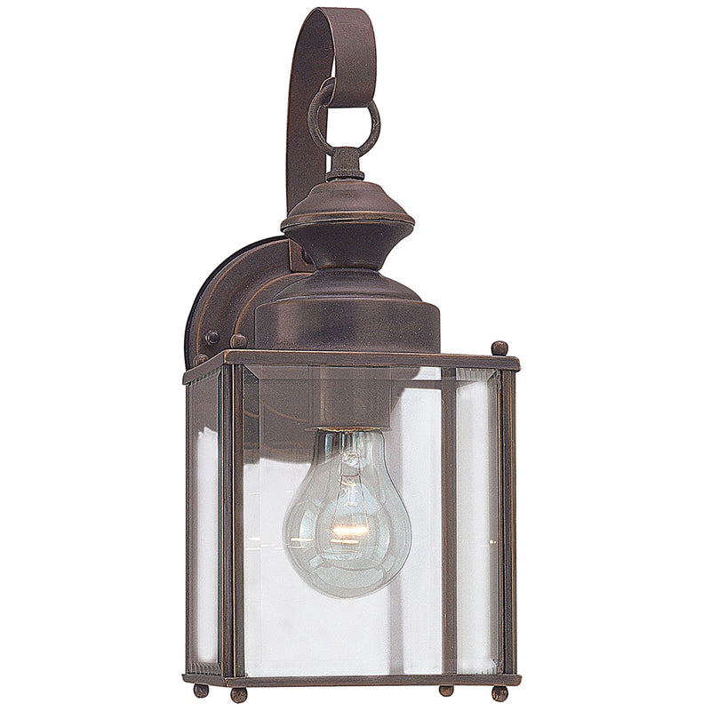 Generation Lighting - 8457-71 - One Light Outdoor Wall Lantern - Jamestowne - Antique Bronze