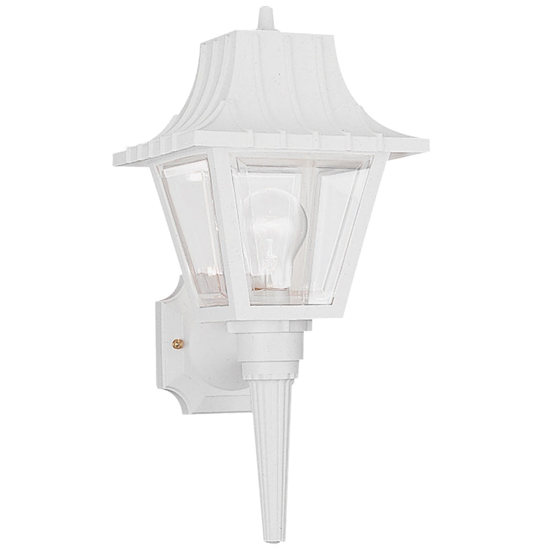 Generation Lighting - 8720-15 - One Light Outdoor Wall Lantern - Polycarbonate Outdoor - White