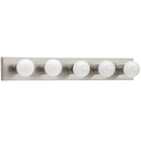 Generation Lighting - 4735-98 - Five Light Wall / Bath - Center Stage - Brushed Stainless