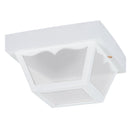Generation Lighting - 7567-15 - One Light Outdoor Flush Mount - Outdoor Ceiling - White