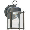 Generation Lighting - 8592-71 - One Light Outdoor Wall Lantern - New Castle - Antique Bronze
