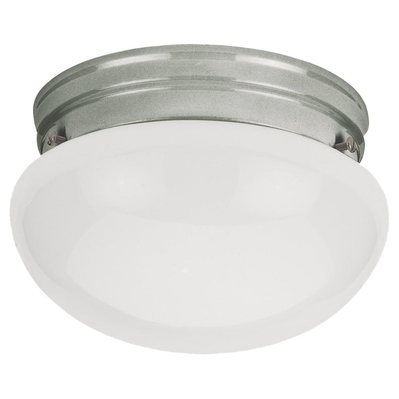 Generation Lighting. - 5326-962 - One Light Flush Mount - Webster - Brushed Nickel