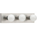 Generation Lighting - 4737-98 - Three Light Wall / Bath - Center Stage - Brushed Stainless