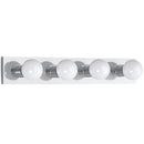 Generation Lighting - 4738-05 - Four Light Wall / Bath - Center Stage - Chrome