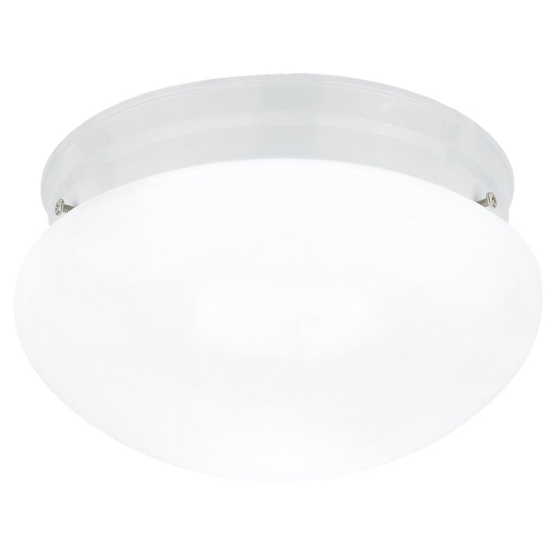 Generation Lighting. - 5326-15 - One Light Flush Mount - Webster - White