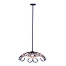 One Light Pendant<br /><span style="color:#4AB0CE;">Entrega: 4-10 dias en USA</span><br /><span style="color:#4AB0CE;font-size:60%;">PREGUNTE POR ENTREGA EN PANAMA</span><br />Collection: Ferrum<br />Finish: Matte Black