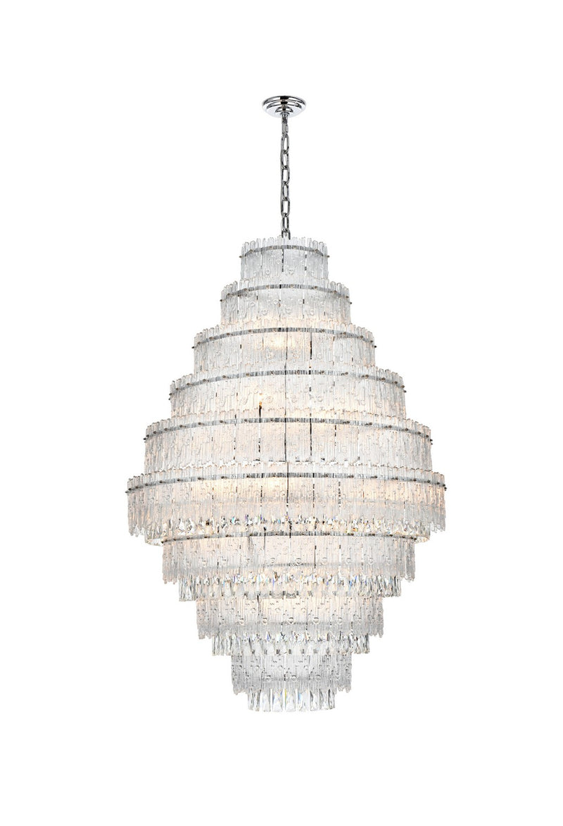 Elegant Lighting - 1780D36C - 27 Light Chandelier - Emilia - Chrome