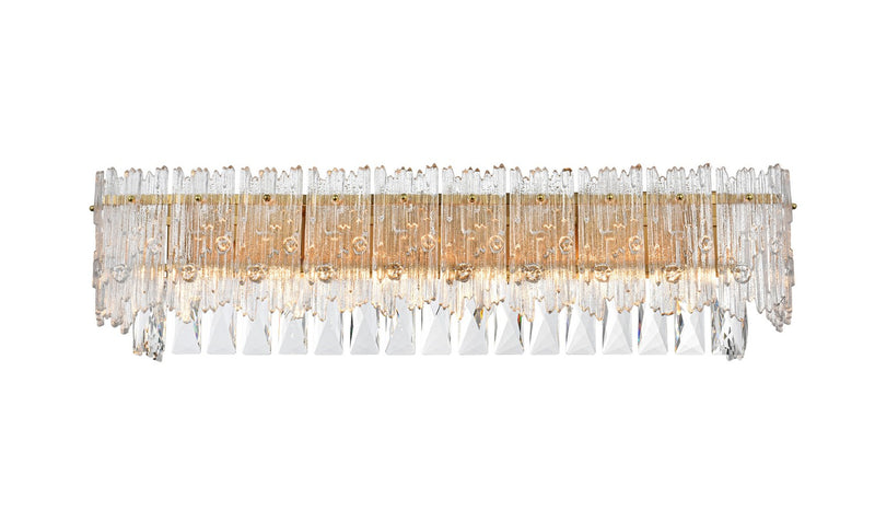 Elegant Lighting - 1780W27SG - Six Light Wall Sconce - Emilia - Satin Gold