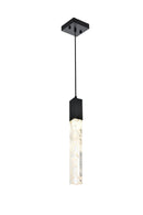 Elegant Lighting - 2088D5BK - One Light Pendant - Aurora - Black