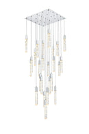 Elegant Lighting - 2088G36C - 25 Light Chandelier - Aurora - Chrome