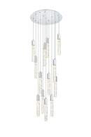 Elegant Lighting - 2089G30C - 13 Light Chandelier - Aurora - Chrome