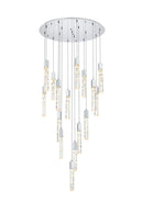Elegant Lighting - 2089G36C - 16 Light Chandelier - Aurora - Chrome