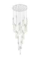Elegant Lighting - 2089G42C - 25 Light Chandelier - Aurora - Chrome