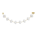 Corbett Lighting - 473-09-VPB - LED Pendant - Nephele - Vintage Polished Brass