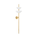 Corbett Lighting - 477-02-VGL/GSW - LED Wall Sconce - Evander - Vintage Gold Leaf